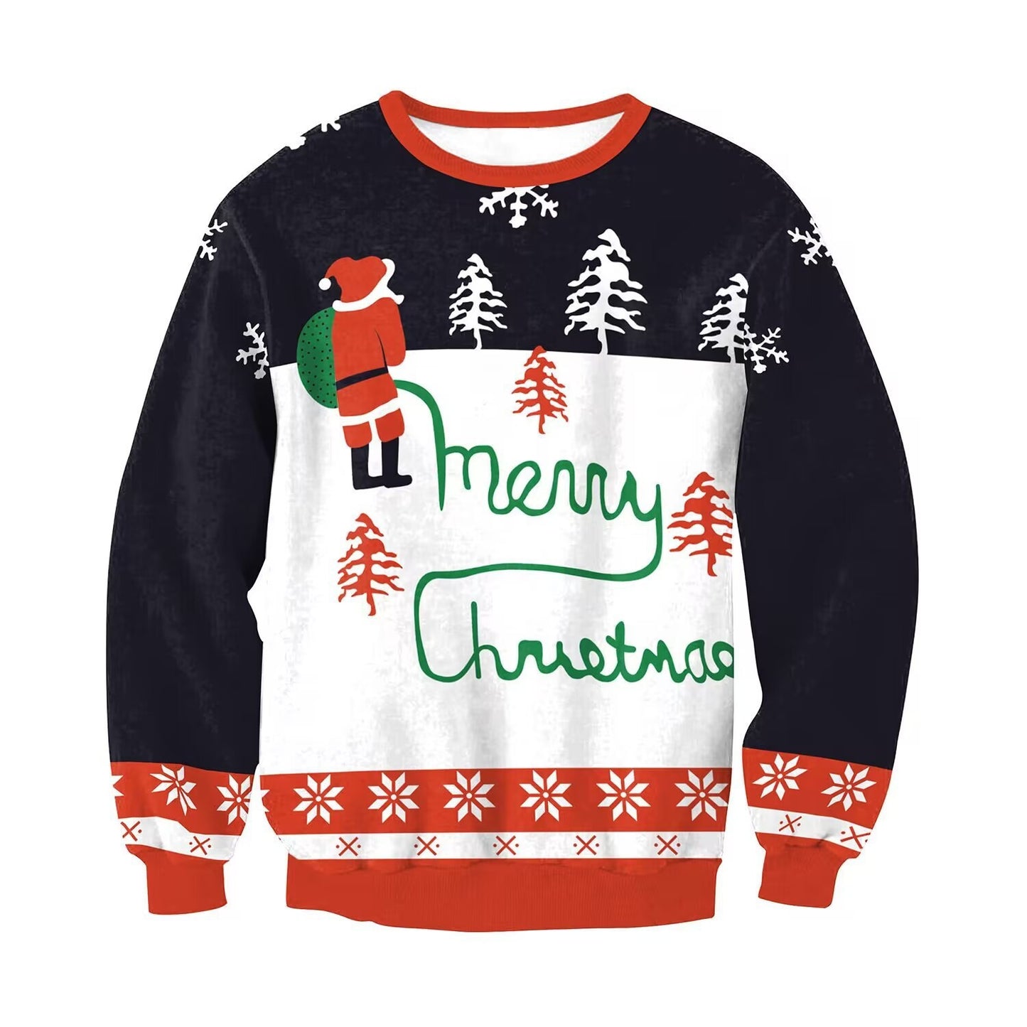 Unisex Weihnachts Pullover