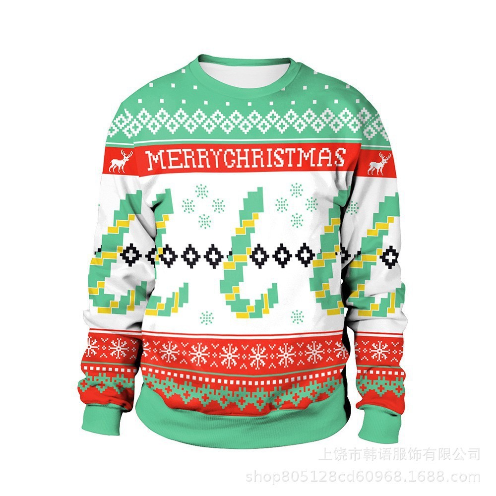 Unisex Weihnachts Pullover