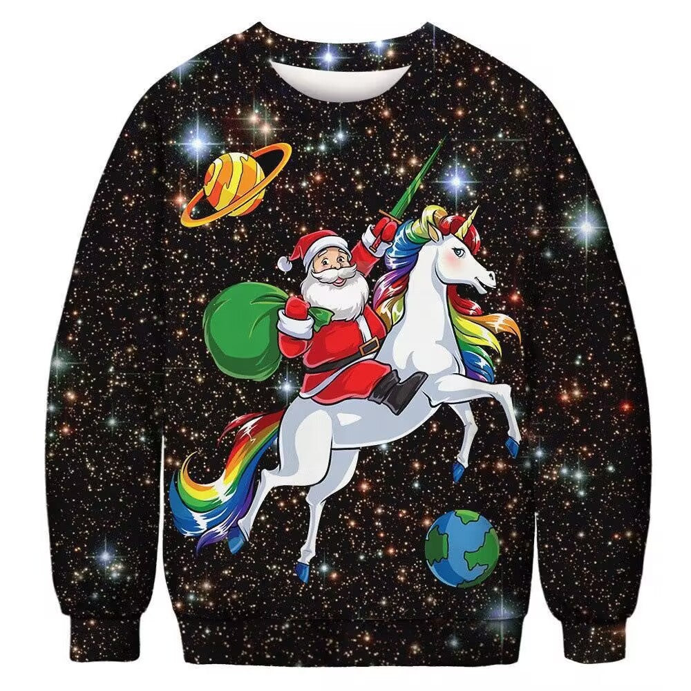 Unisex Weihnachts Pullover